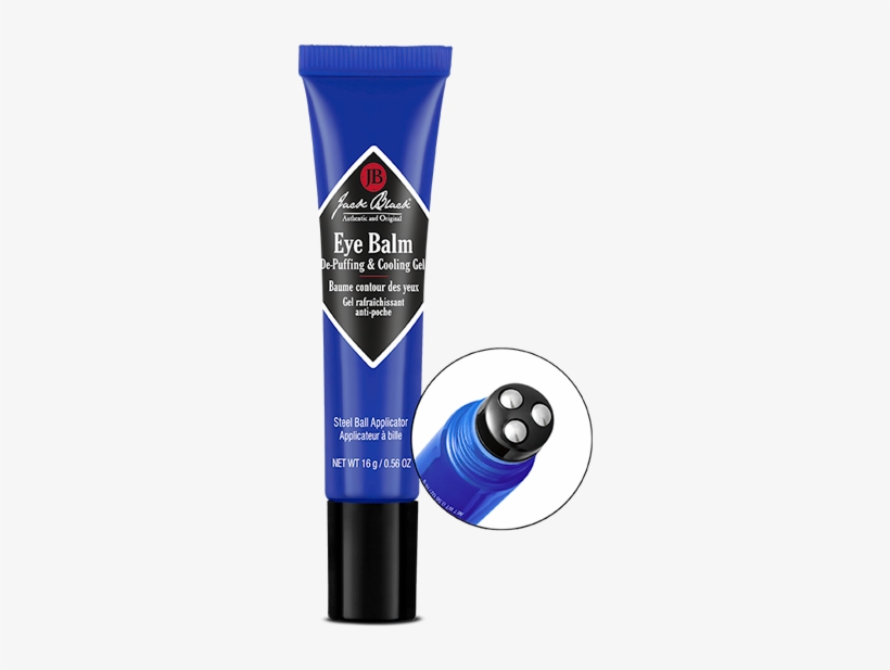 Jack Black Eye Balm De-puffing & Cooling Gel - Jack Black Eye Balm, transparent png #1333262