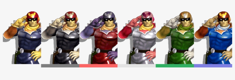 Dash Attack Is Another Option For Forcing Sheik To - Captain Falcon Melee Colors, transparent png #1333332