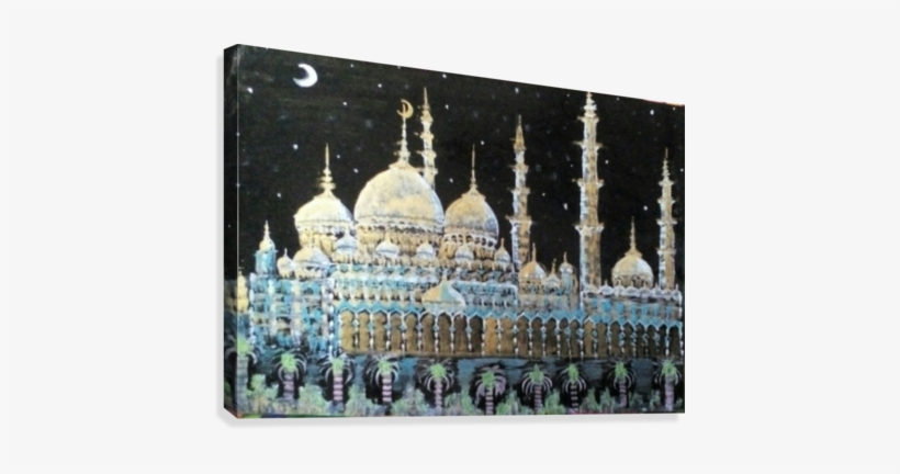Sheik Seyad Masjid Canvas Print - Printing, transparent png #1333478