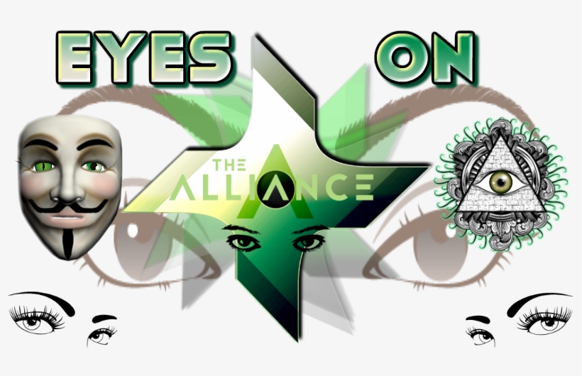 #thealliance Eyes On Enginewitty - All Seeing Eye Sticker, transparent png #1333520