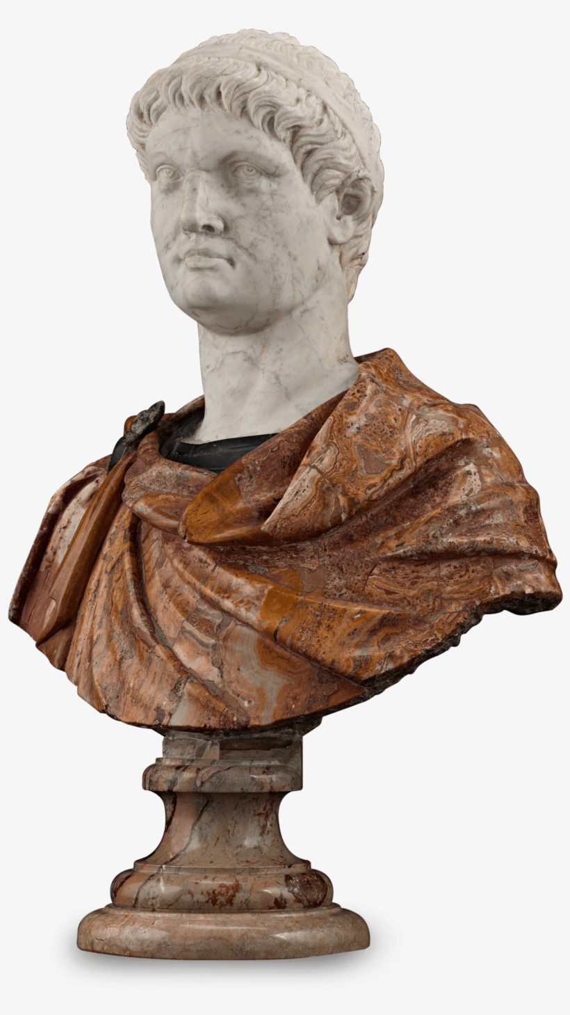 17th-century Italian Portrait Busts - Sculpture Bust 17th Century, transparent png #1333614