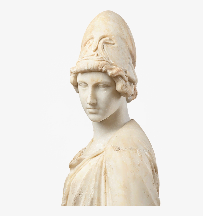 Athena Of Myron, From Rome, Lucullus' Gardens, Augustan - Athene Ja Marsyas, transparent png #1333659