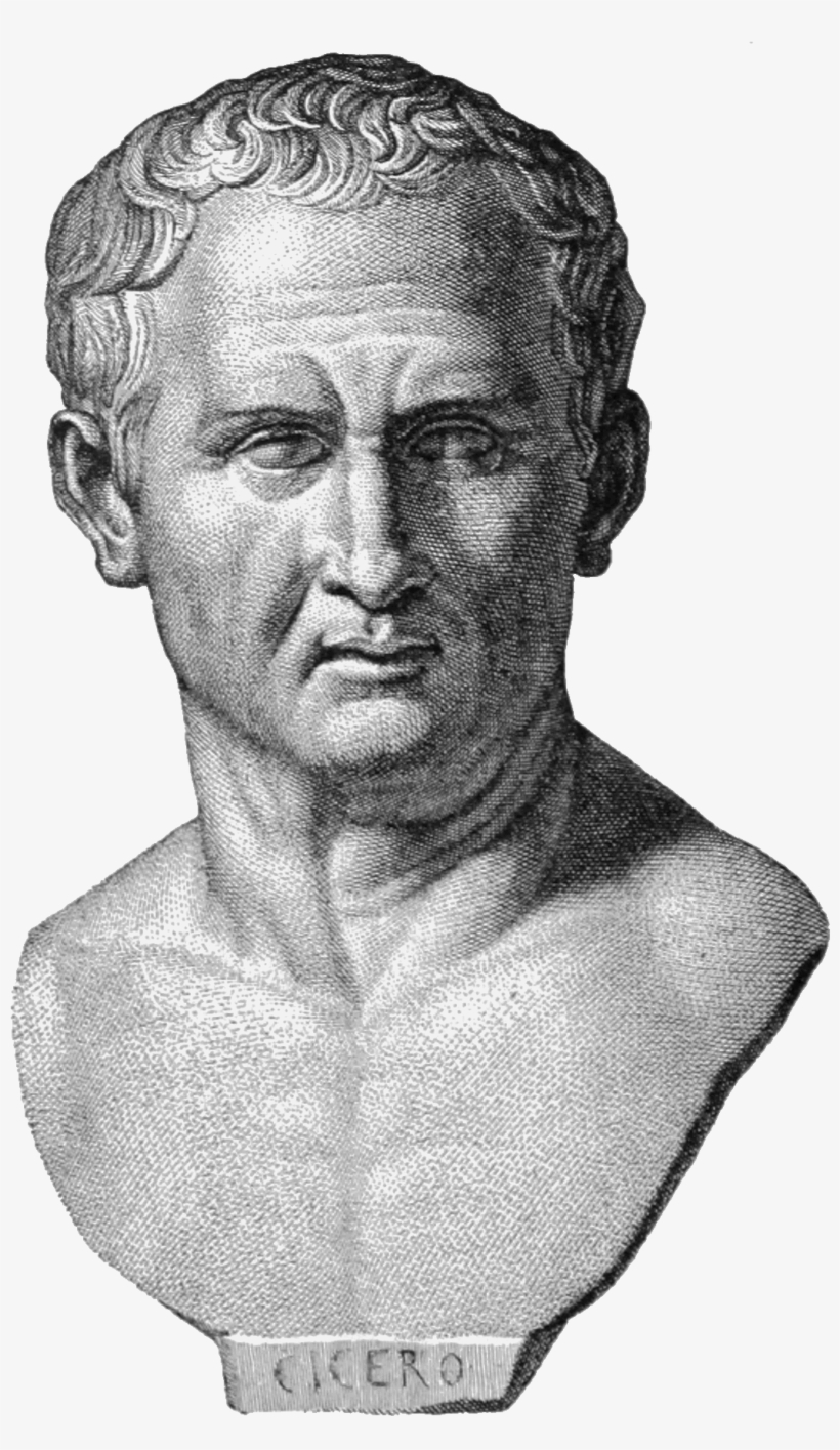 A Roman Statesman Of The Highest Pedigree, Cicero Also - Marcus Tullius Cicero, transparent png #1333668