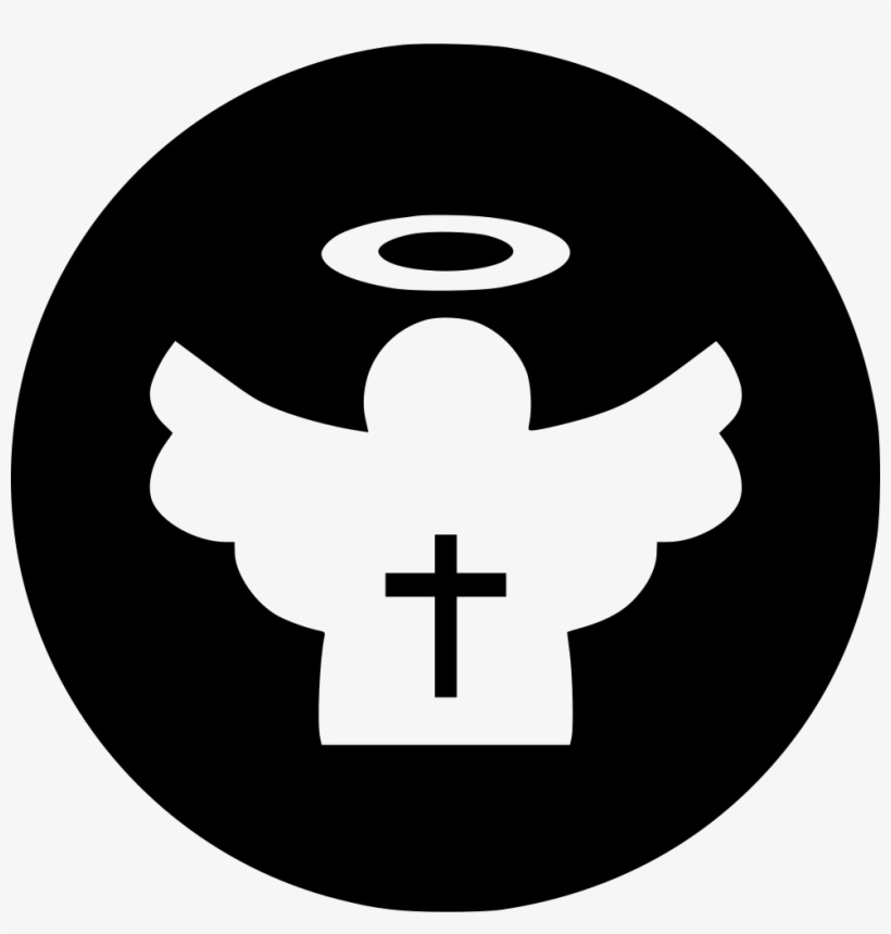 Angel Man Person Church God Saint Comments - School Icon Round Transparent Png, transparent png #1333691