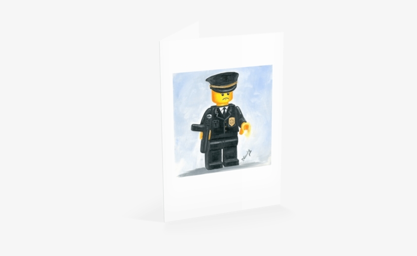 Policeman Card - Police Officer, transparent png #1333762