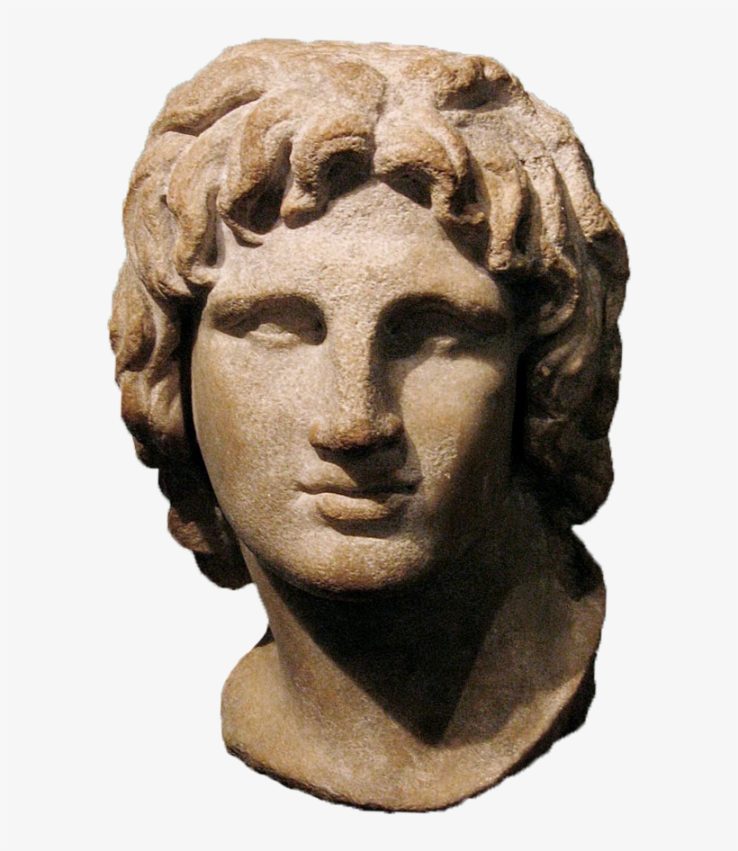 Bust Of A Young Alexander The Great From The Hellenistic - Most Expensive Ancient Coin In The World, transparent png #1333784