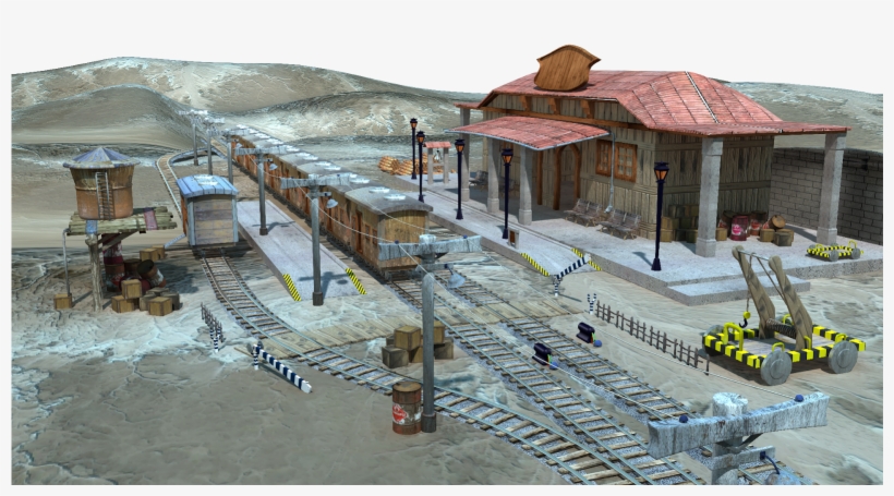 Railway-station - Foundation, transparent png #1333923