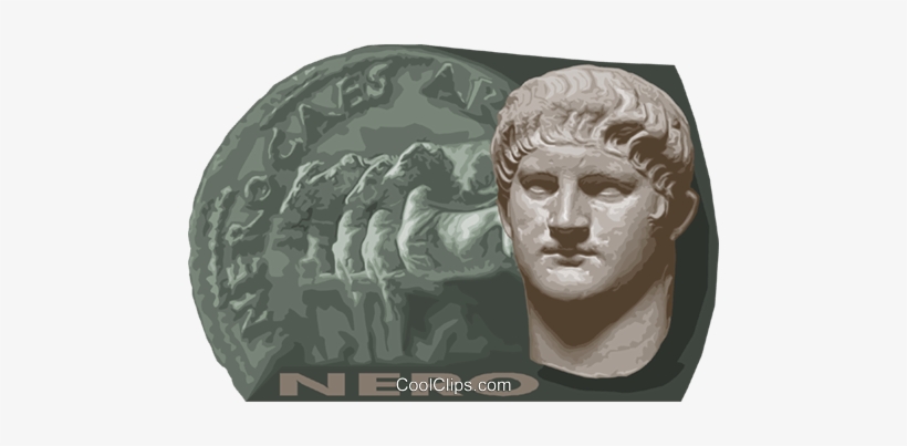 Emperor Nero, Roman Emperor Ad - Imperador Nero Png, transparent png #1333924