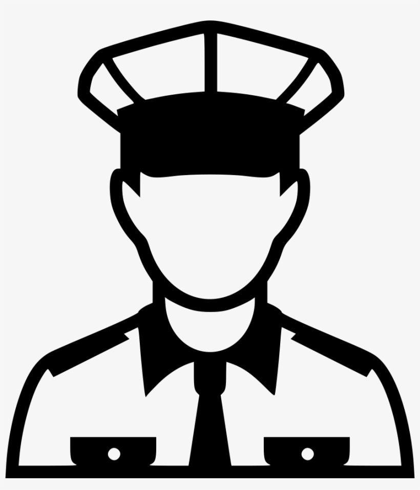 Png File - Policia Blanco Y Negro, transparent png #1333948