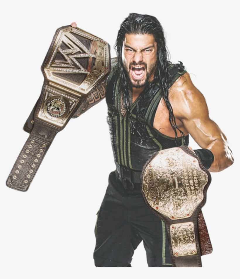 Wwe World Champion - Roman Reigns Png Whc, transparent png #1334037