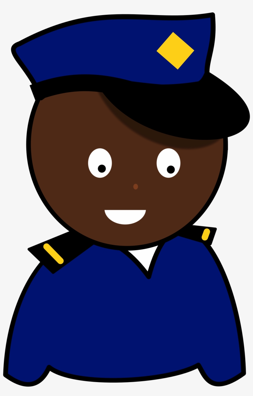This Free Icons Png Design Of African Policeman, transparent png #1334058