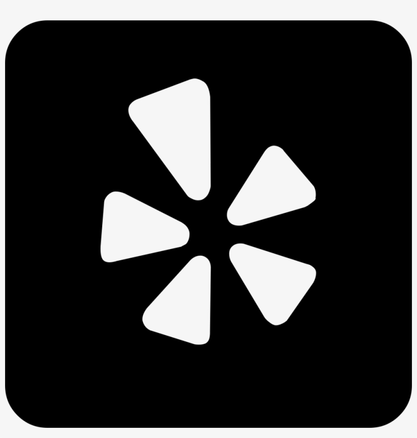Png File - Yelp Logo White Png, transparent png #1334112