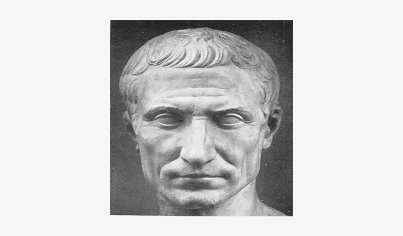During His Lifetime, His Face Started To Appear On - Hitler Vs Caesar [book], transparent png #1334165