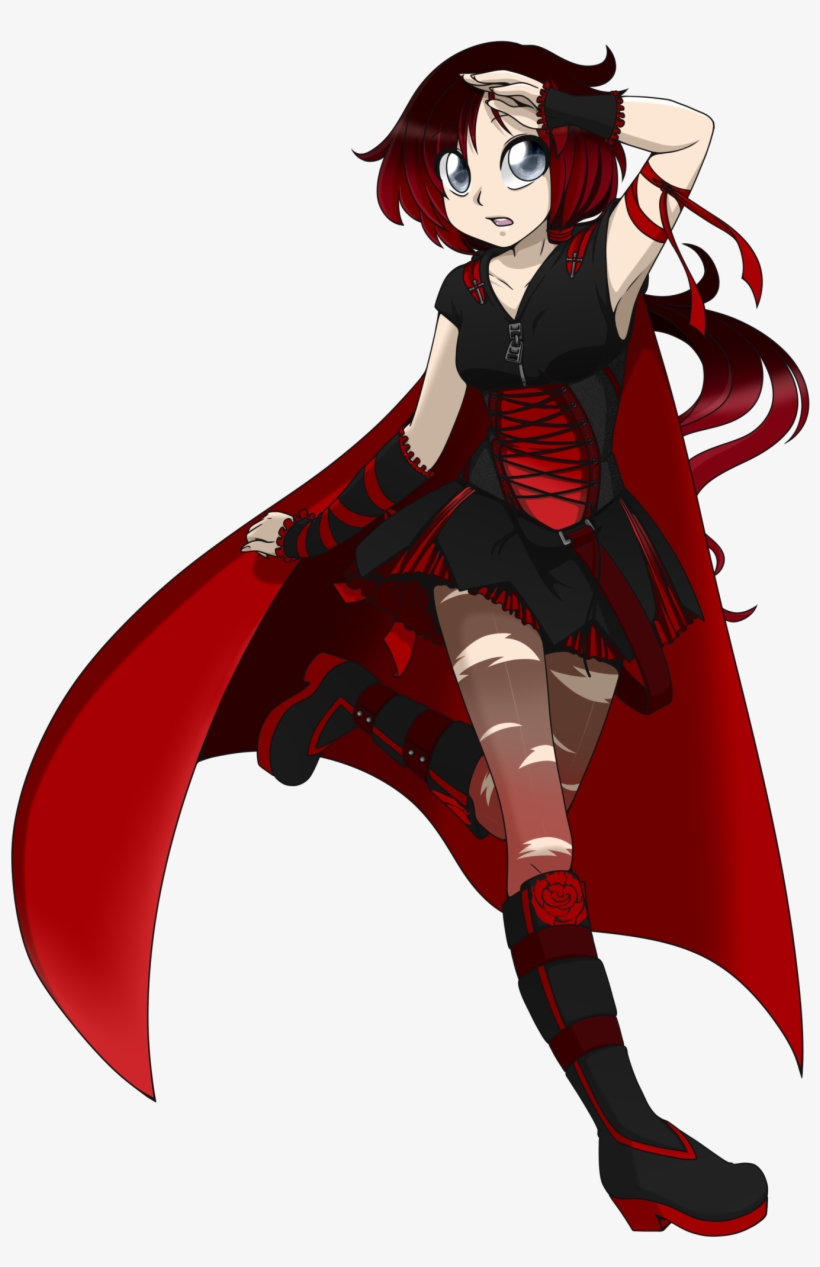 Rwby Ruby Rose Rwby Clipart - Fanfiction Ruby Rose Rwby, transparent png #1334746