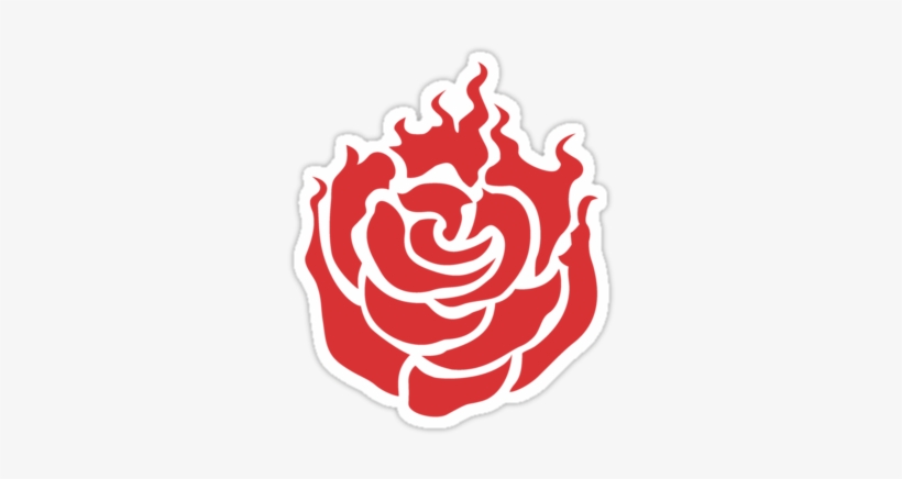 The Gallery For > Rwby Ruby Emblem - Rwby Ruby Rose Emblem, transparent png #1334765