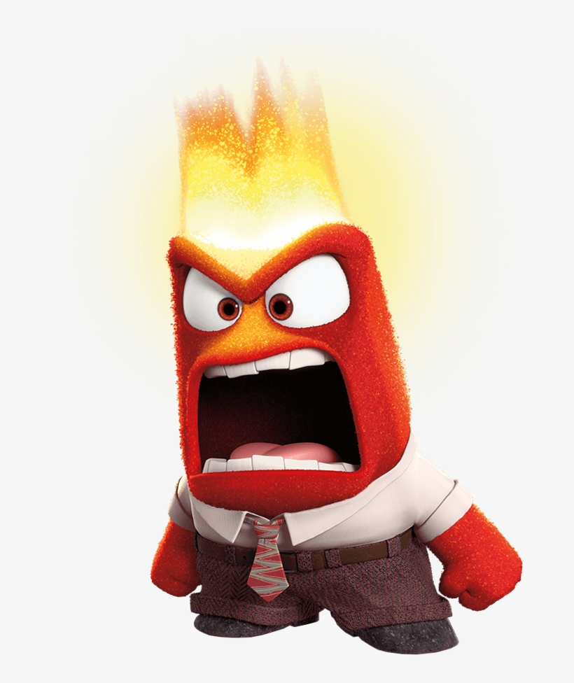 Vector Royalty Free Stock Anger Inside Out Free On - Anger Cartoon Inside Out, transparent png #1335232