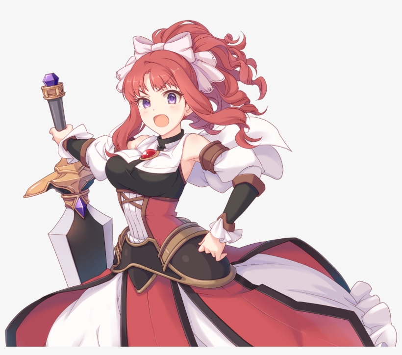 Cute Human Longsword Toudou Akino Rare Start 0 Anger - Akino Princess Connect, transparent png #1335254