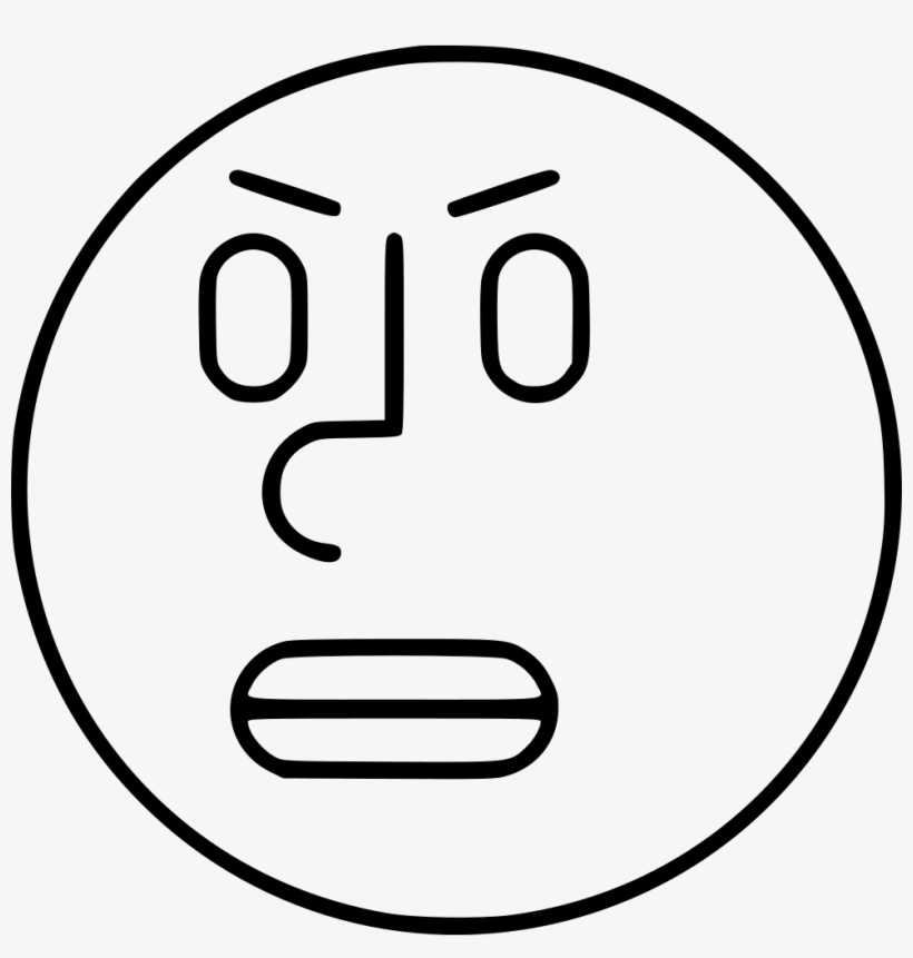 Anger Comments - Emoji, transparent png #1335442