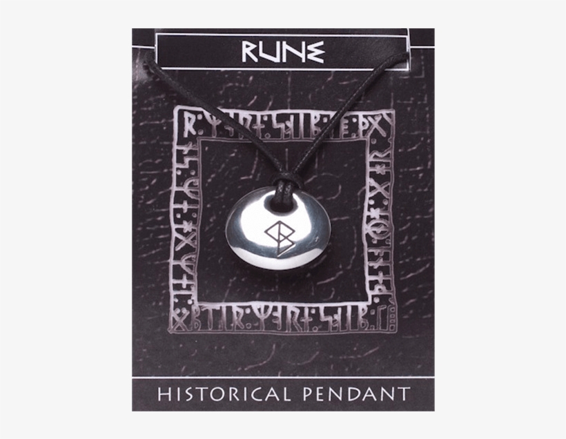 Success Rune Stone Pendant - Viking Rune Pendant For Love, transparent png #1335470