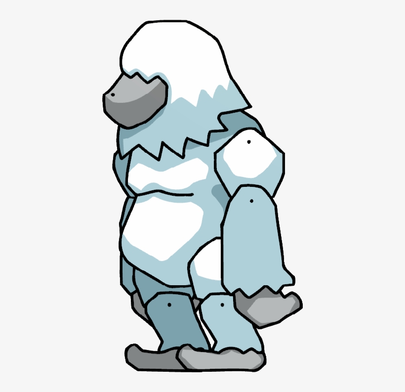 Scribblenauts Wiki Fandom Powered - Scribblenauts Yeti, transparent png #1335583