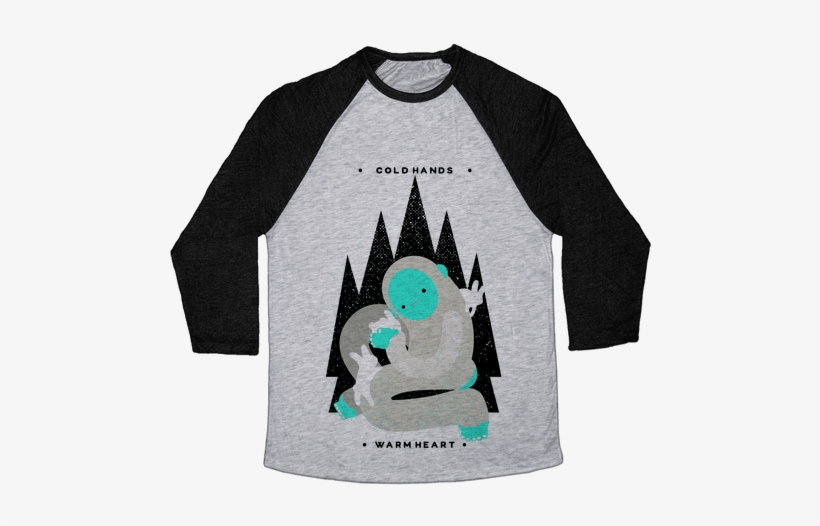 Cold Hands Warm Heart Yeti - Change My Mind Shirt, transparent png #1335743