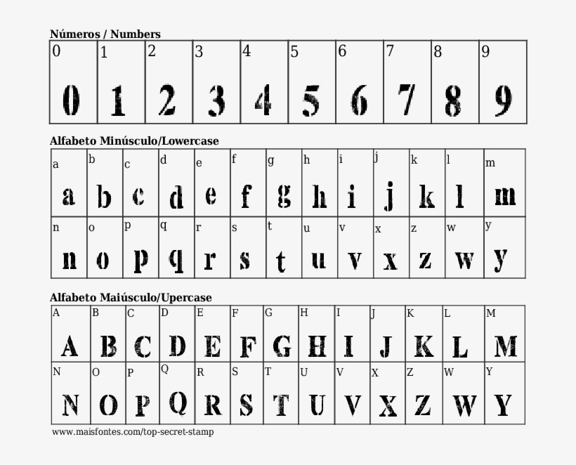 Font Details Top Secret Stamp - Fonte Circus, transparent png #1335745