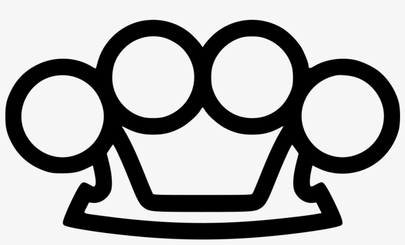 Brass Knuckles - - Knuckles Weapon, transparent png #1335840