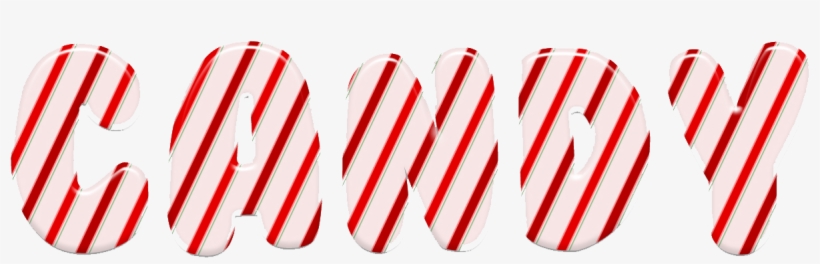 Candy Cane Transparent Background By Drsela On Deviantart - Calligraphy, transparent png #1336149