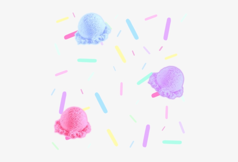 Cute Transparent Icecream - Cute Transparent Tumblr Backgrounds, transparent png #1336233