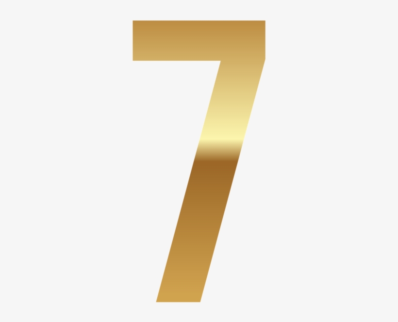 Featured image of post Numero 7 Png Dorado