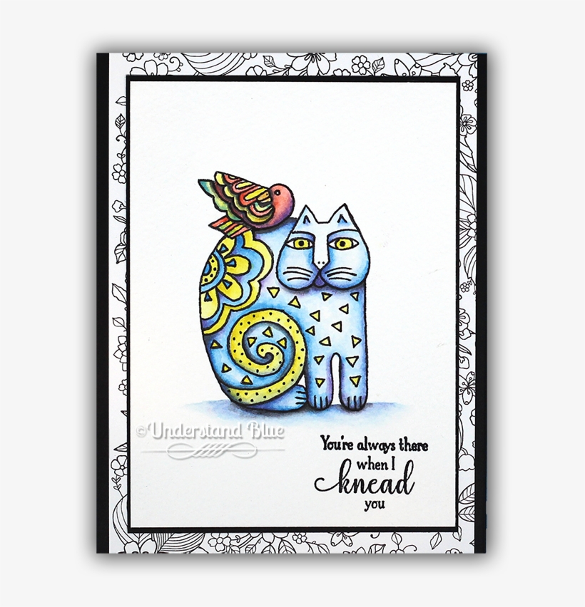 All That To Day I Have A Cat With A Bird Sitting On - Cartoon, transparent png #1336814