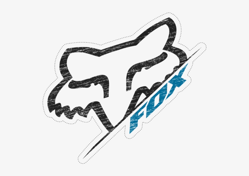 Fox Sticker Fox Racing Tattoos, Fox Racing Logo, Fox - Fox Racing Logo, transparent png #1337067