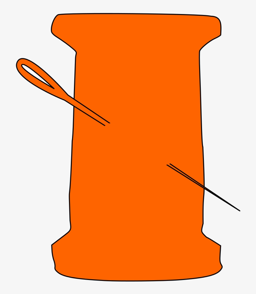 Needle And Thread Silhouette - Scalable Vector Graphics, transparent png #1337677