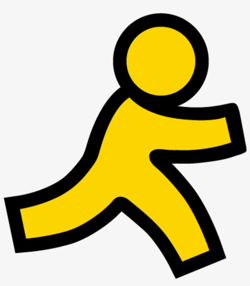 Banner Black And White Download 90s Clipart Years Old - Aol Instant Messenger, transparent png #1337678