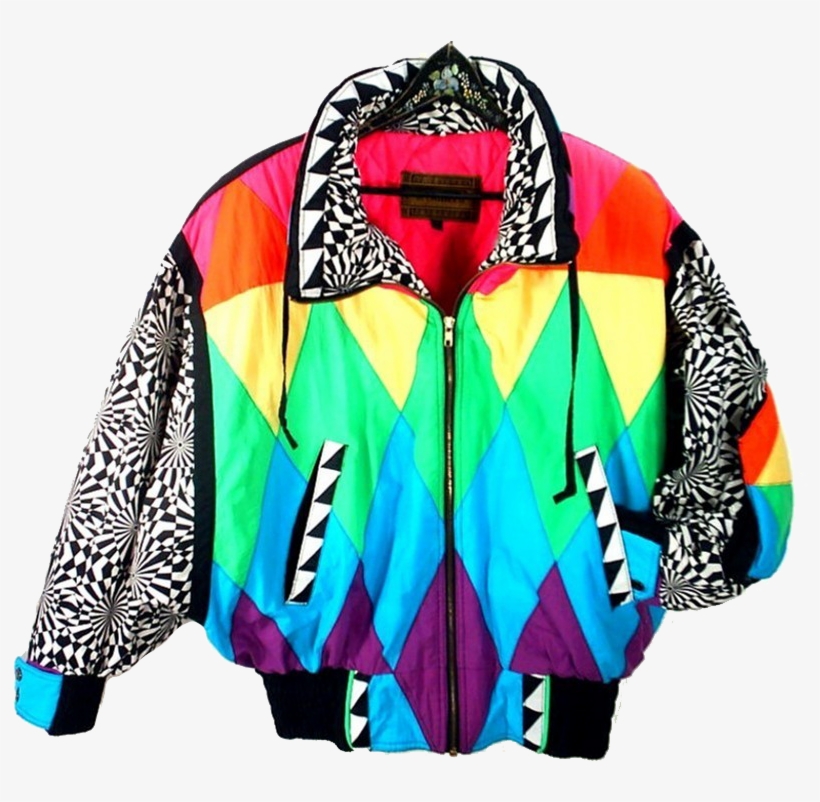 80s/90s Windbreaker Jacket On The Hunt - 90s Windbreaker, transparent png #1337749