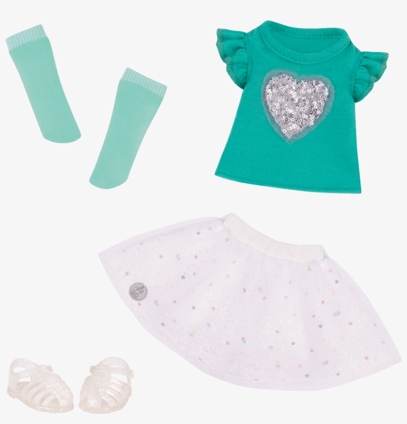 Sparkling With Style 14 Inch Doll Outfit T Shirt Glitter - Glitter Girls Sparkling With Style Outfit, transparent png #1337855