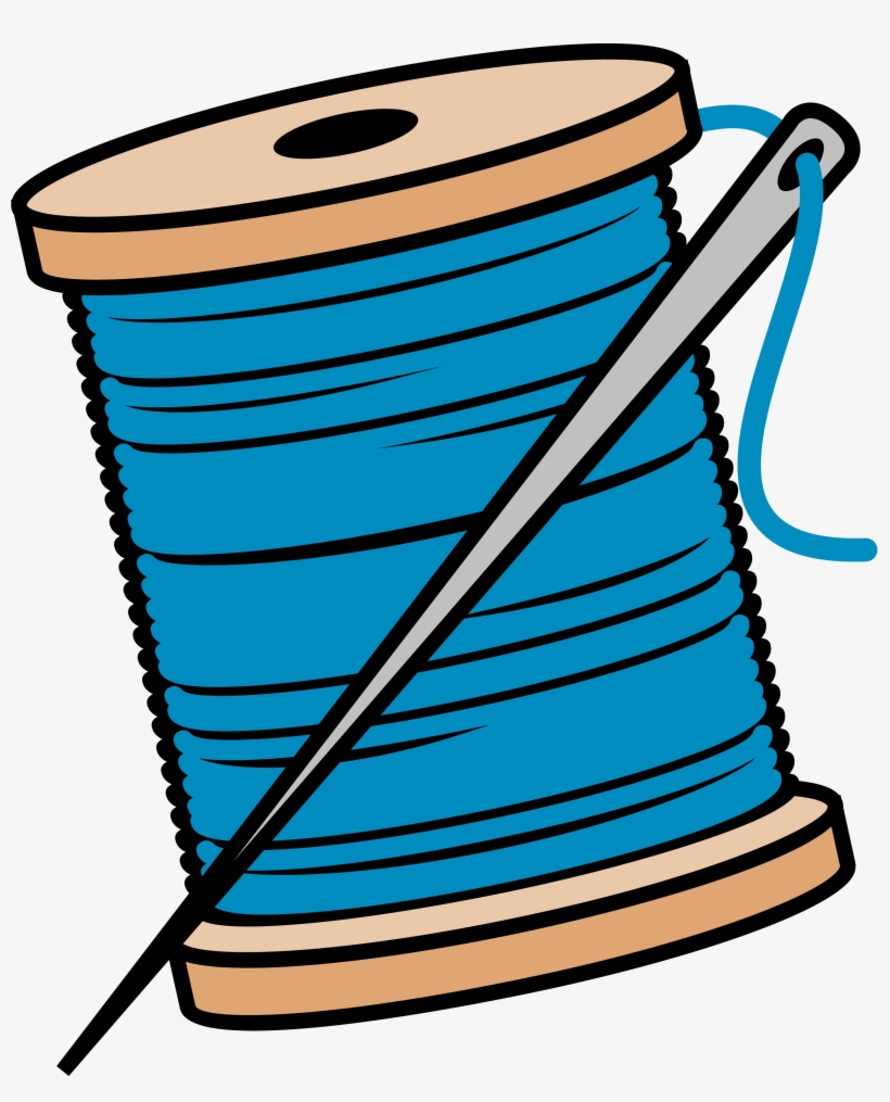 Needle And Thread - Sewing Needle And Thread Clipart, transparent png #1337919