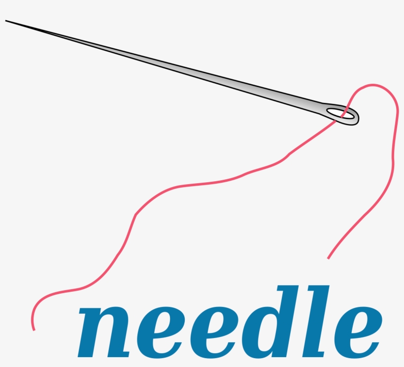File - 2000px-needle - Svg - Needle, transparent png #1337942