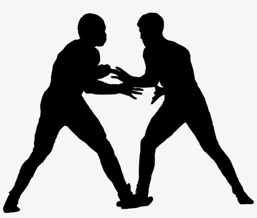 Free Png Sport Wrestling Silhouette Png Images Transparent - Wrestling, transparent png #1338029