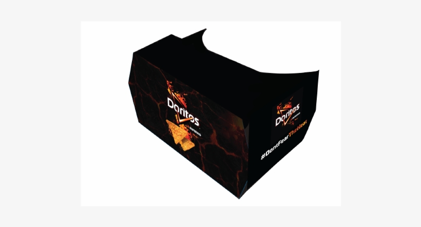 Google Cardboard Featuring A Virtual Reality World - Box, transparent png #1338295