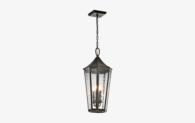 Wia - Kichler Rochdale 4-light Outdoor Hanging Lantern 49517oz, transparent png #1338434