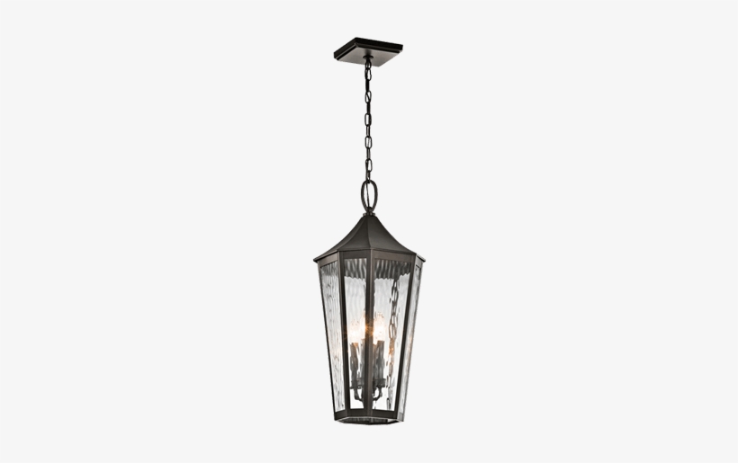 Wia - Kichler Rochdale 4-light Outdoor Hanging Lantern 49517oz, transparent png #1338434