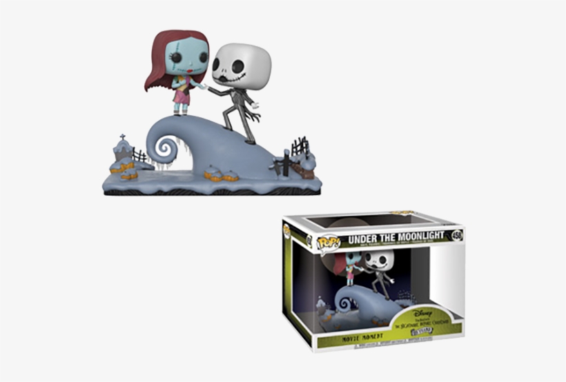 Jack And Sally Movie Moment 2pack Funko Pop (pre - Funko Movie Moments Nightmare Before Christmas, transparent png #1338671