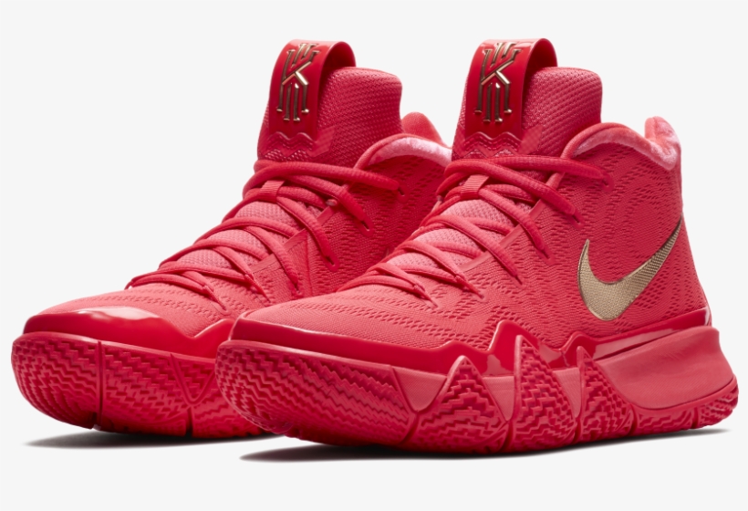 Nike Teamed Up With Facebook Messenger And Its New - Kyrie 4 Red Carpet, transparent png #1338698