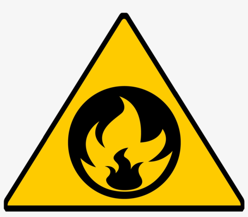 Caution Symbol Clip Art Medium Size - Fire Warning Sign Png, transparent png #1338779