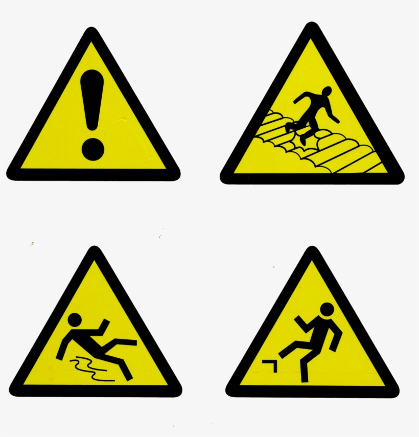 Safety, Signs, Symbol, Danger, Caution, Icon, Warning - Caught In Between Hazard, transparent png #1338800