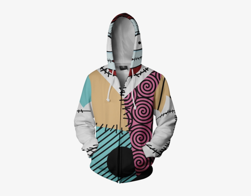 Jack Skellington Hoodies - Baby Carrier Alan Gray Hooded Sweatshirt Hoodie., transparent png #1338824