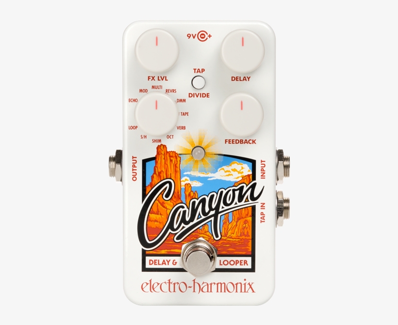 Download Png Image File - Electro Harmonix Canyon Delay, transparent png #1338926