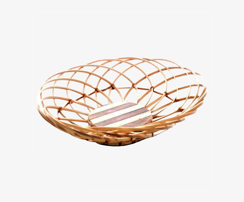 Giskaa Handmade Bamboo Fruit Basket - Bamboo Fruit Baskets, transparent png #1339148