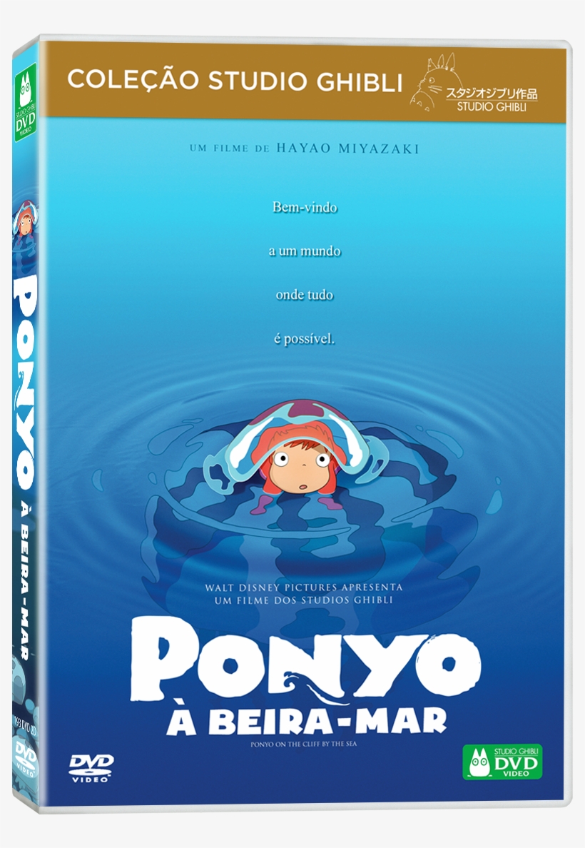 Ponyo Duração - Ponyo On The Cliff, transparent png #1339265
